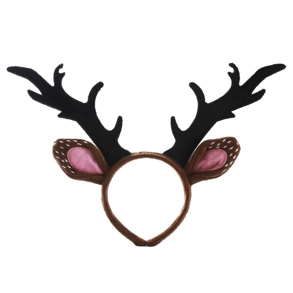 Reindeer Antlers Headband - عصابة رأس عصرية لامعة لعيد الميلاد
