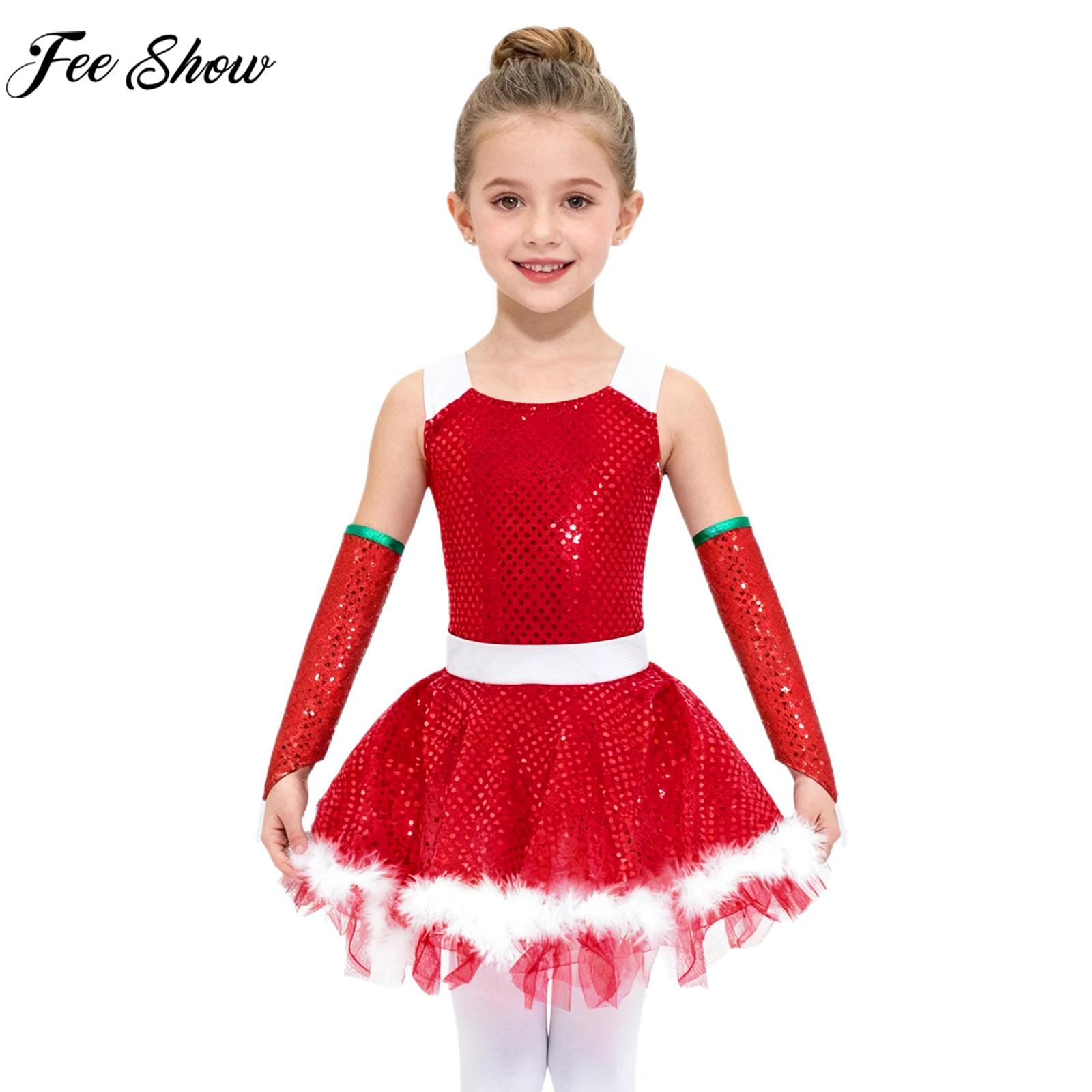 Elf Costume Christmas - الفتيات عيد الميلاد سانتا قزم زي