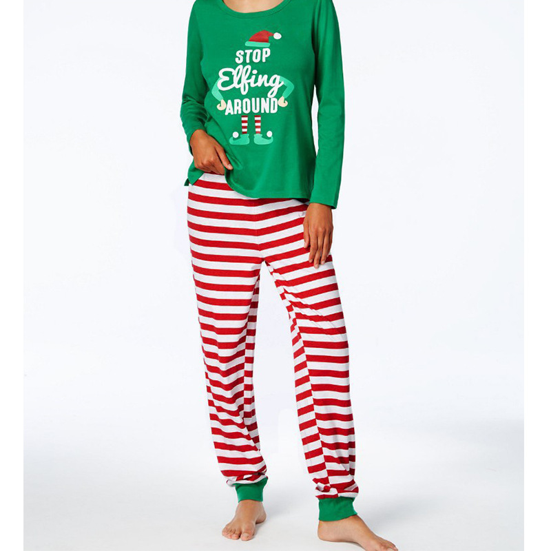 Elf Costume Christmas - مجموعات بيجامات متطابقة للأزواج لعيد الميلاد،