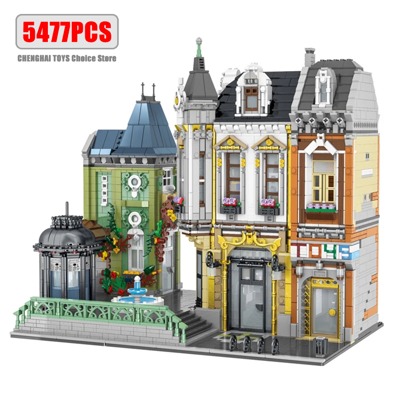 Lego Set City - مجموعات بناء لبنات عرض الشوارع للحث