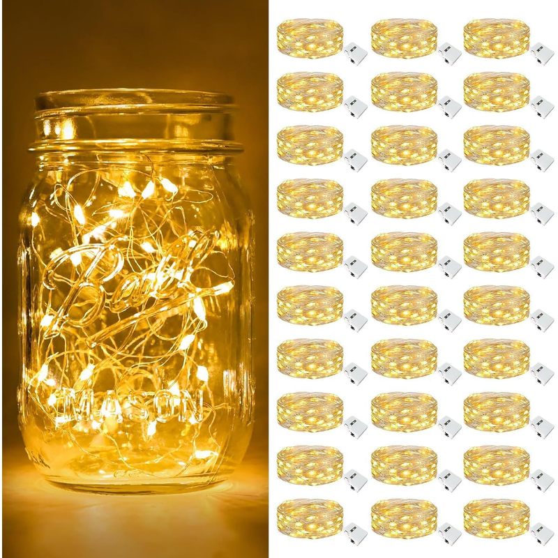 Led Fairy String Lights - أضواء LED مقاومة للماء بطول 1