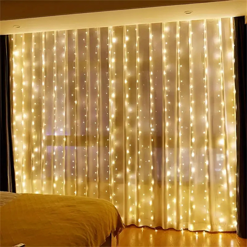 أضواء سلسلة LED للستائر بطول 3 - مراجعة Led Fairy String Lights وسعره