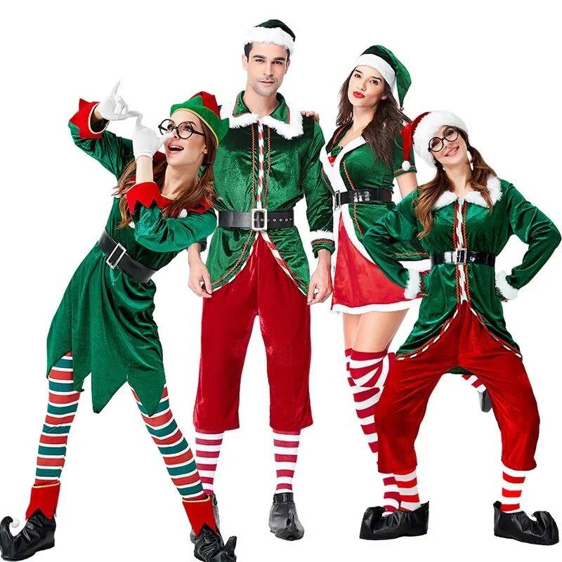 زي تنكري لسانتا كلوز، زي عيد ا - مراجعة Elf Costume Christmas وسعره