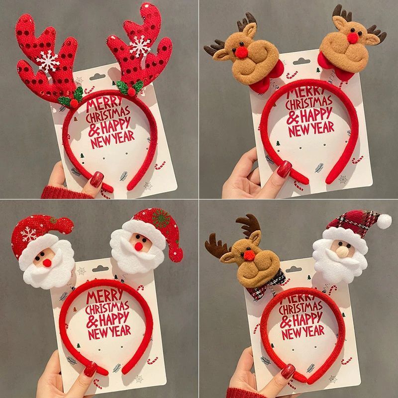 1-10 قطع، عصابات رأس بتصميمات  - مراجعة Reindeer Antlers Headband وسعره