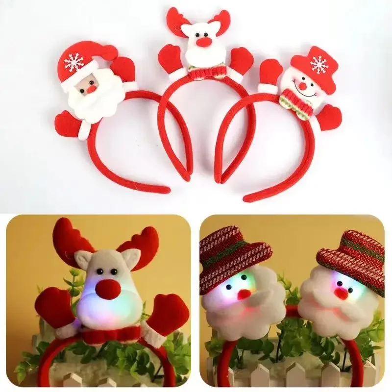 عصابة رأس مضيئة بتقنية LED على - مراجعة Reindeer Antlers Headband وسعره