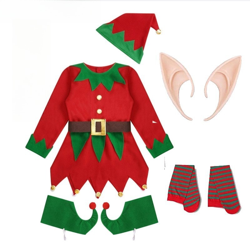 زي عيد الميلاد للكبار، زي عيد  - مراجعة Elf Costume Christmas وسعره