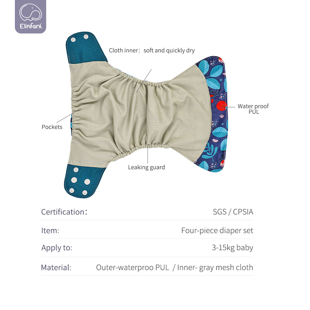Elbaby القماش حفاضات مجموعة ال - مراجعة Pampers Diaper Premium Care وسعره