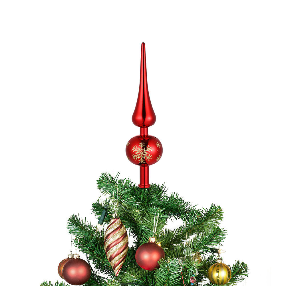 قطعتان من زينة شجرة عيد الميلا - مراجعة Star Tree Topper وسعره