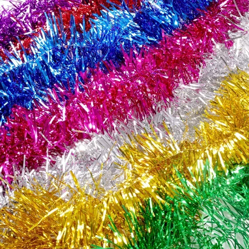 شريط زينة عيد الميلاد ملون بطو - مراجعة Tinsel Garland Decoration وسعره