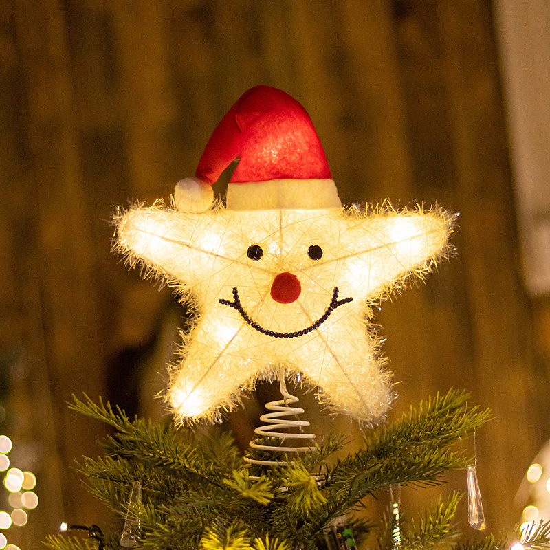 شجرة عيد الميلاد LED شجرة نجمة - مراجعة Star Tree Topper وسعره