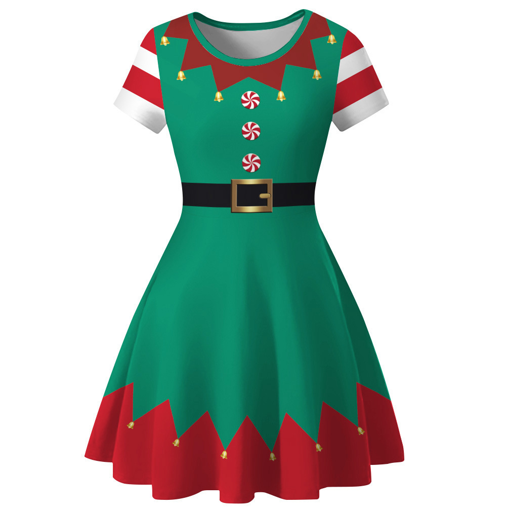 فستان تنكرية لحفلات أعياد المي - مراجعة Elf Costume Christmas وسعره