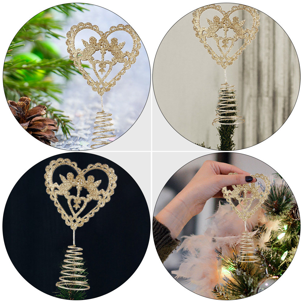 قطعتان من زينة شجرة عيد الميلا - مراجعة Star Tree Topper وسعره