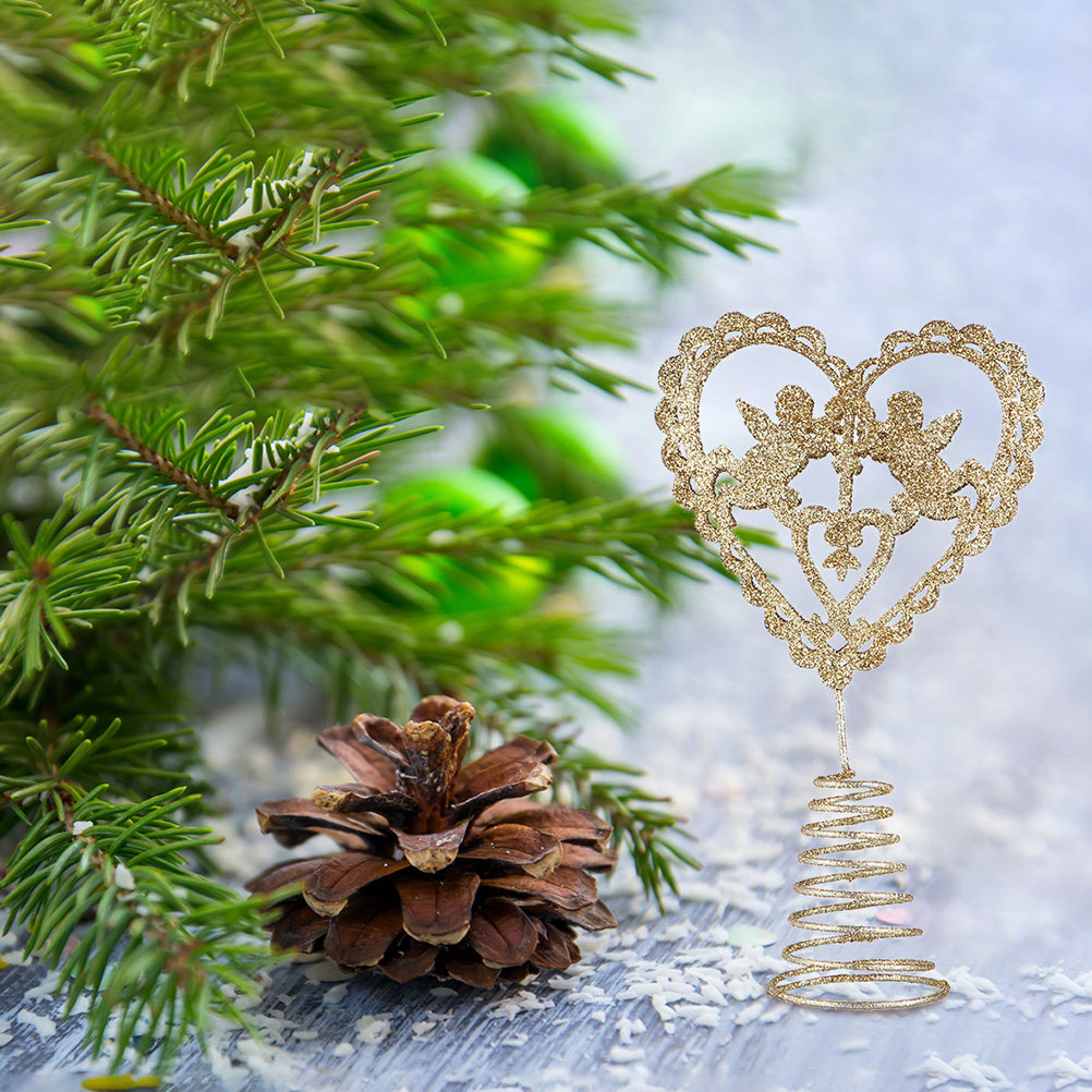 قطعتان من زينة شجرة عيد الميلا - مراجعة Star Tree Topper وسعره