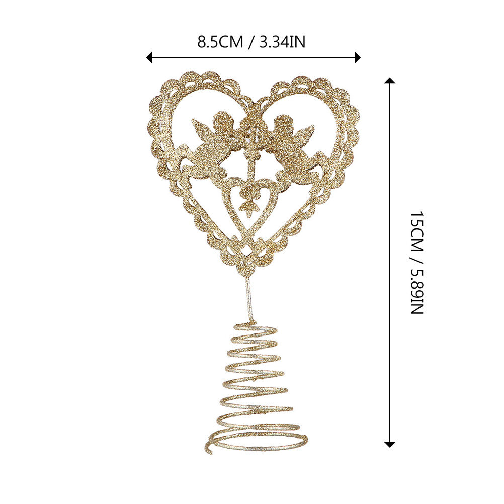 قطعتان من زينة شجرة عيد الميلا - مراجعة Star Tree Topper وسعره