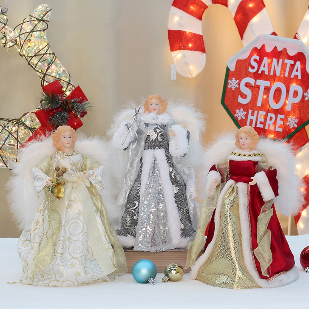مهرجان الملاك دمية شجرة أعلى ن - مراجعة Star Tree Topper وسعره