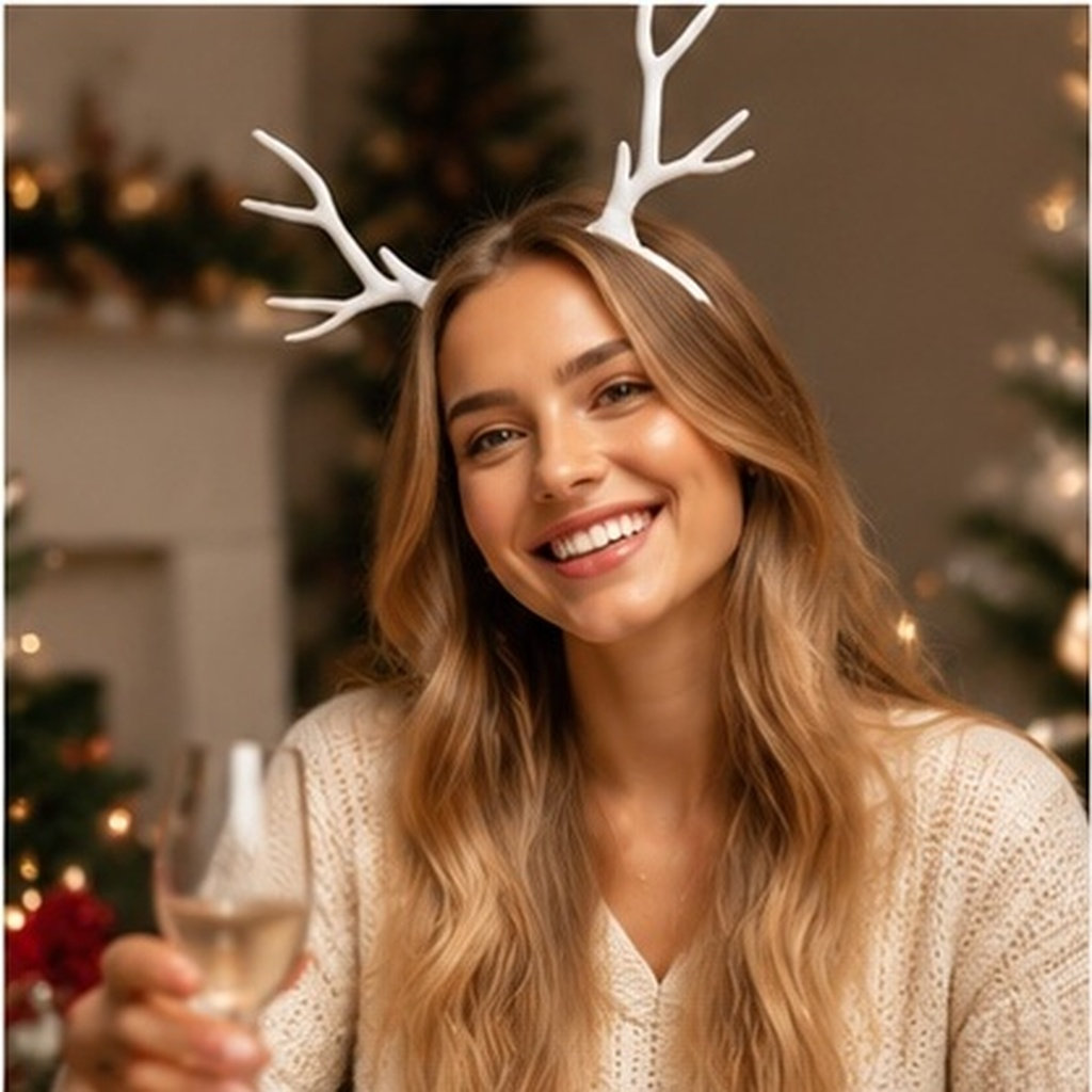 قطعة واحدة من طوق الشعر الرائع - مراجعة Reindeer Antlers Headband وسعره